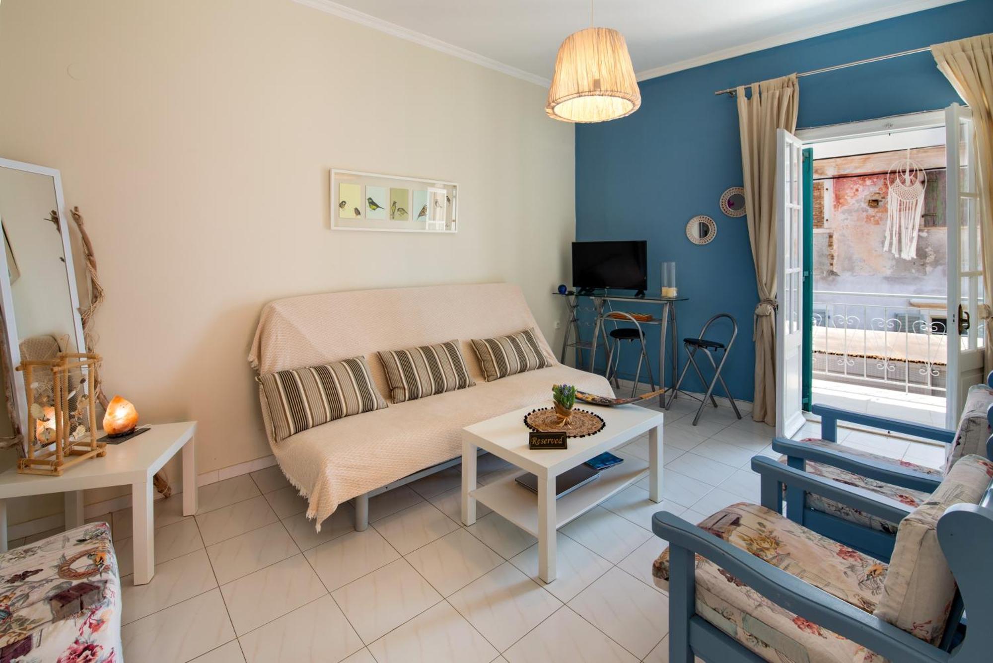 Paola'S Full Sea View House Apartment Gaios Ngoại thất bức ảnh
